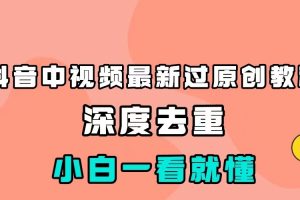 最新中视频影视解介绍搬运教程，100%过原创，小白也能轻松掌握