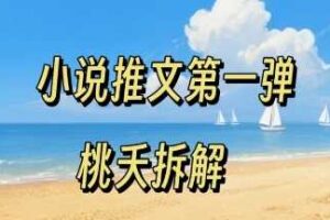 小说推文项目操作全流程第一弹，0粉就能做，门槛低非常适合新手