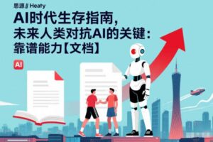 AI时代生存指南,未来人类对抗AI的关键:靠谱能力【文档】